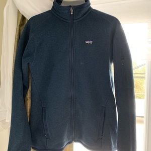 Navy Blue Patagonia Better Sweater Full Zip